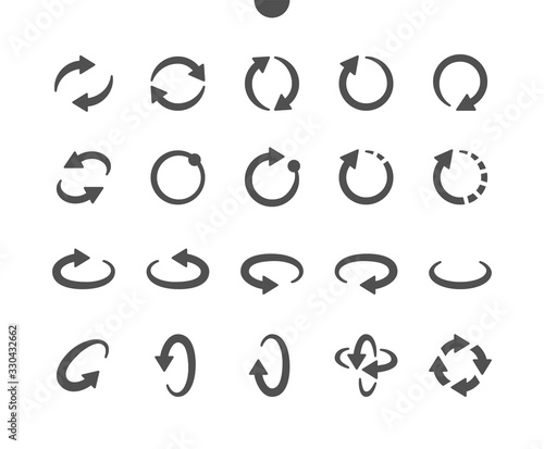 360 degrees v1 UI Pixel Perfect Well-crafted Vector Solid Icons 48x48 Ready for 24x24 Grid for Web Graphics and Apps. Simple Minimal Pictogram