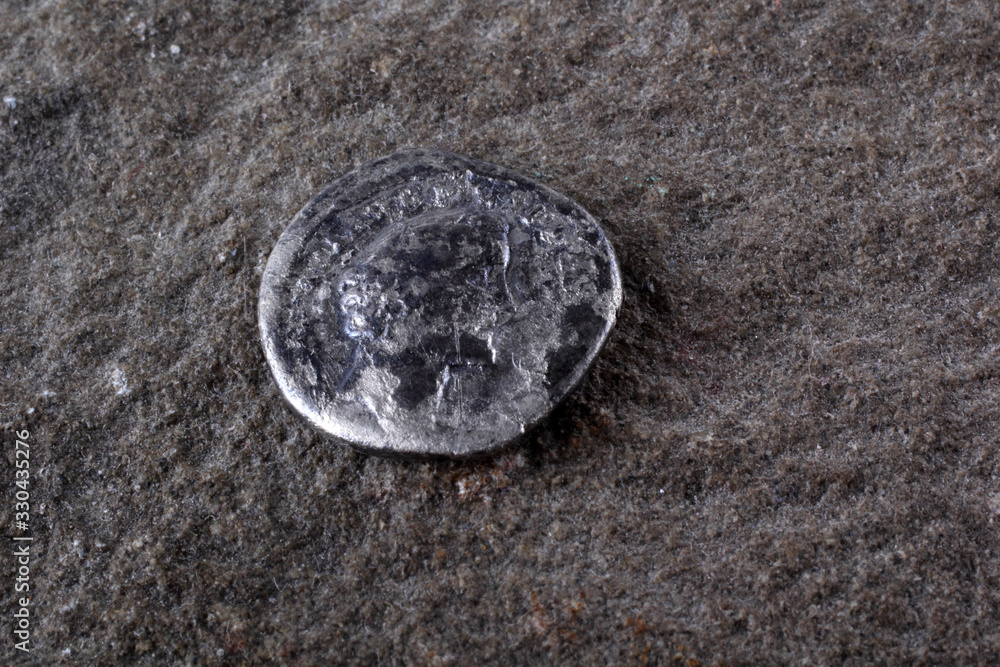 Fototapeta premium Ancient coin. Roman empire
