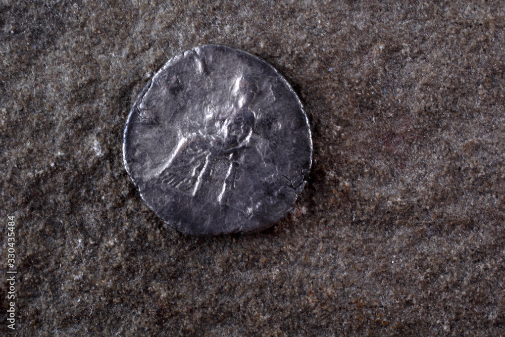 Fototapeta premium Ancient coin. Roman empire