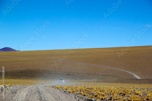 The road to Salar of Arizaro at the Puna de Atacama  Argentina