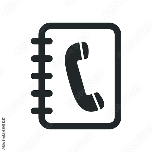 Phone book icon