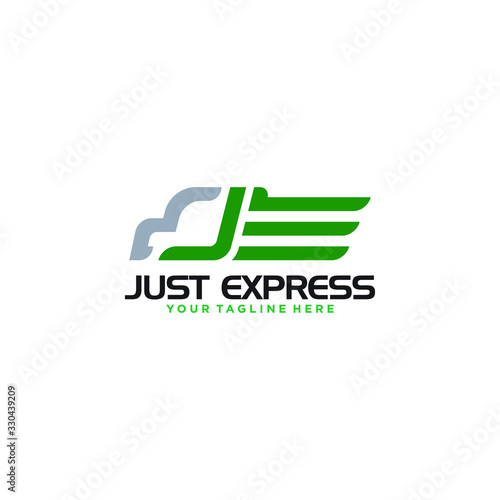 Truck Delivery Express Logo