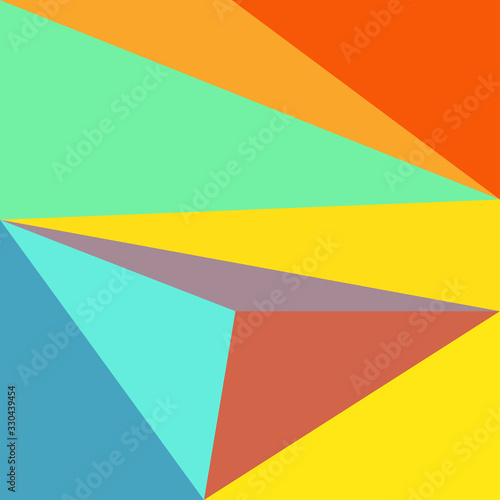 abstract vector pattern geometric triangle mosaic background