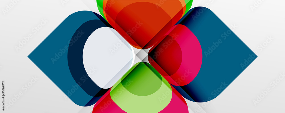 Abstract background - geometric cut paper design flower or square shape composition. Vector Illustration For Wallpaper, Banner, Background, Card, Book Illustration, landing page Abstract background - geometric cut paper design flower or square shape composition. Vector Illustration For Wallpaper, Banner, Background, Card, Book Illustration, landing page