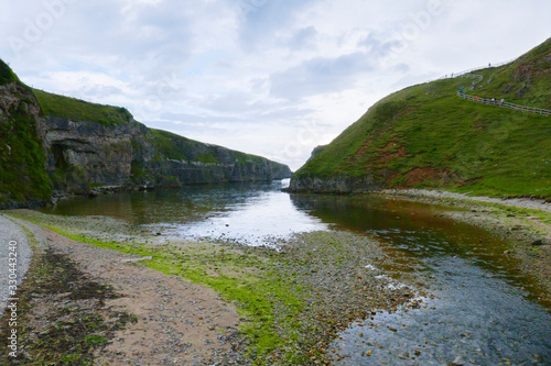  Smoo cave, Höhle bei Durness, Granfschaft Sutherland, Schottland photo