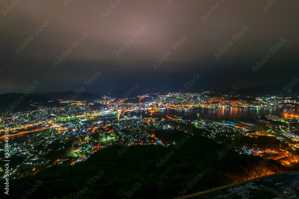 Naklejka premium 長崎の夜景