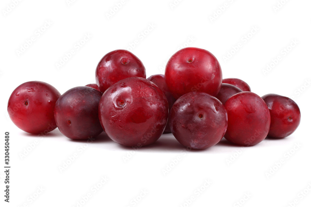Red plums Red plums