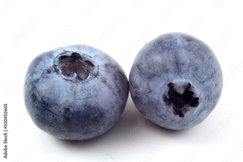 Two blueberries Two blueberries