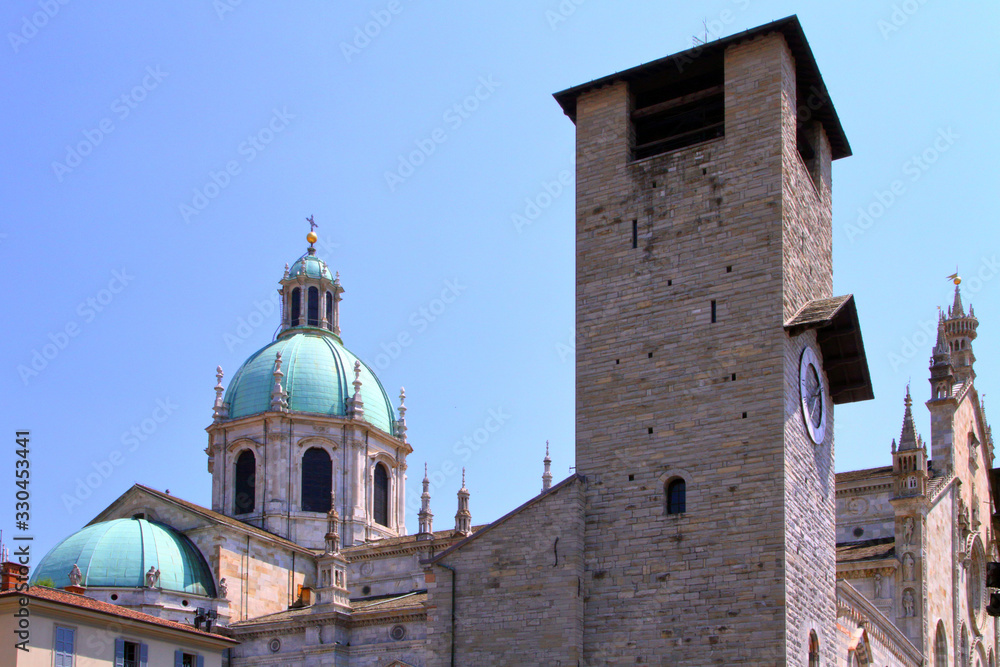 cathedral of como city in italy 