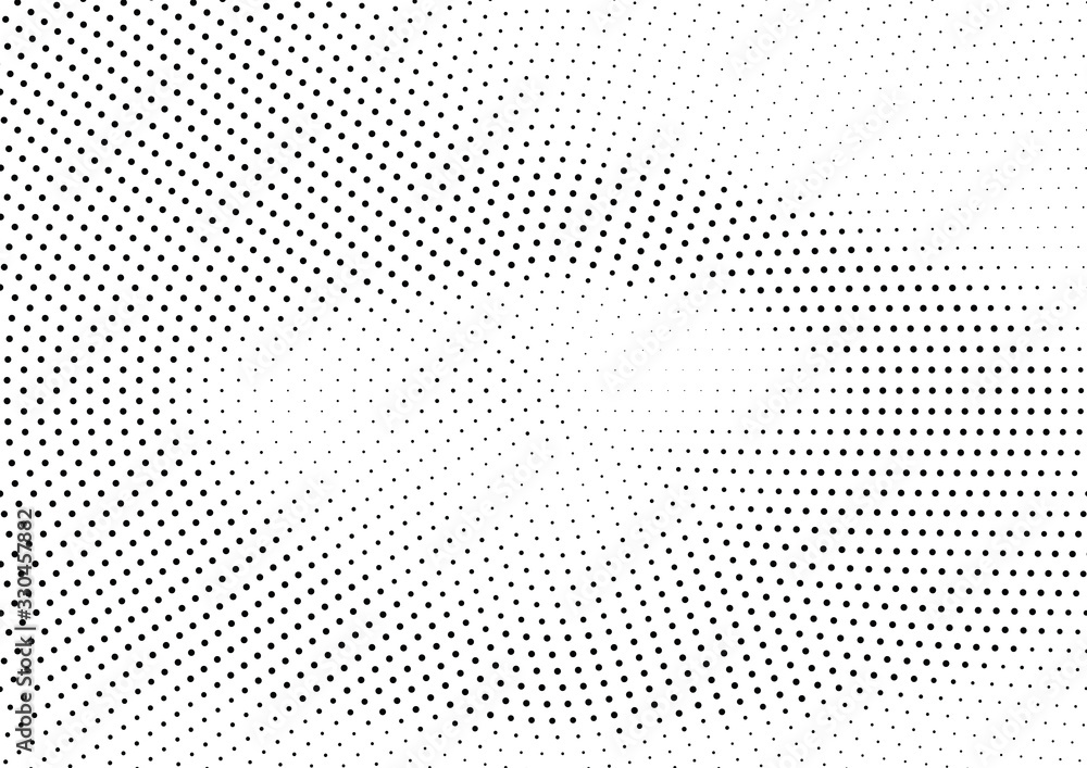 Abstract halftone dotted background. Futuristic grunge pattern, dot and circles.  Vector modern optical pop art texture for posters, sites, business cards, cover, postcards, labels, stickers layout.