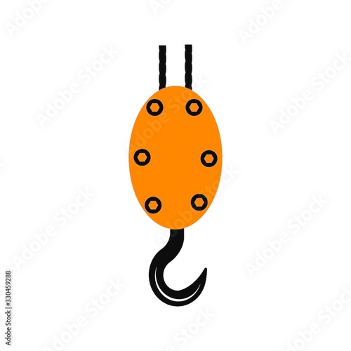 Crane hook logo
