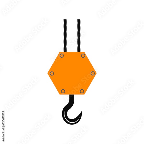 Crane hook logo