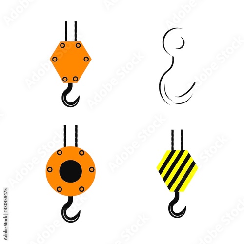 Crane hook logo