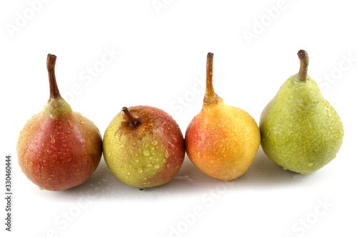 Different color pears