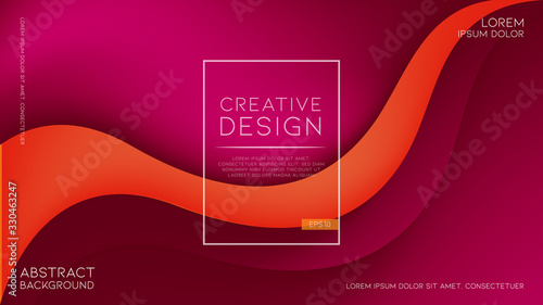 abstract purple background with dynamic fluid shapes