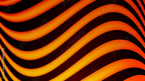 modern background with glowing wavy line