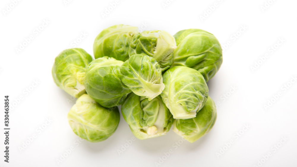 Vegetables is choice of millennials. Heap of brussels sprout Vegetables is choice of millennials. Heap of brussels sprout
