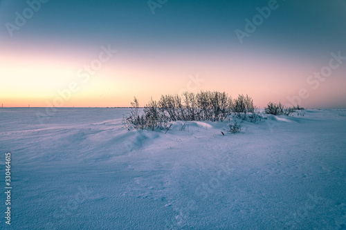 Fields in winter © ghostdom
