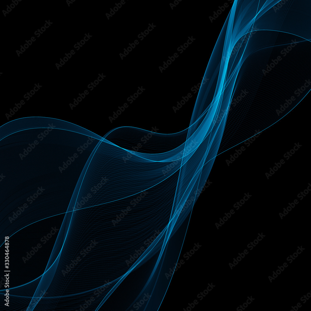 blue neon wave. vector abstract lines. template for advertising. eps 10 blue neon wave. vector abstract lines. template for advertising. eps 10