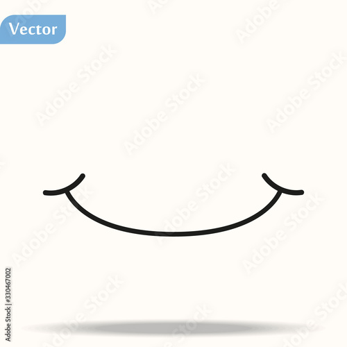 Funny cartoon face design, vector illustration eps 10.