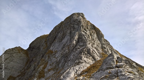 Rock spur in Alps