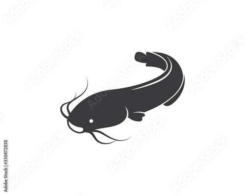 catfish vector icon illustration design