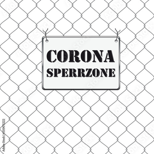 Corona Sperrzone