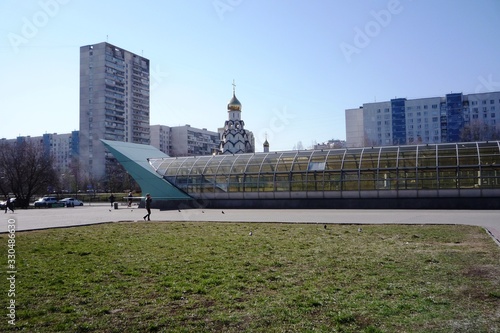 Photography church in moscow