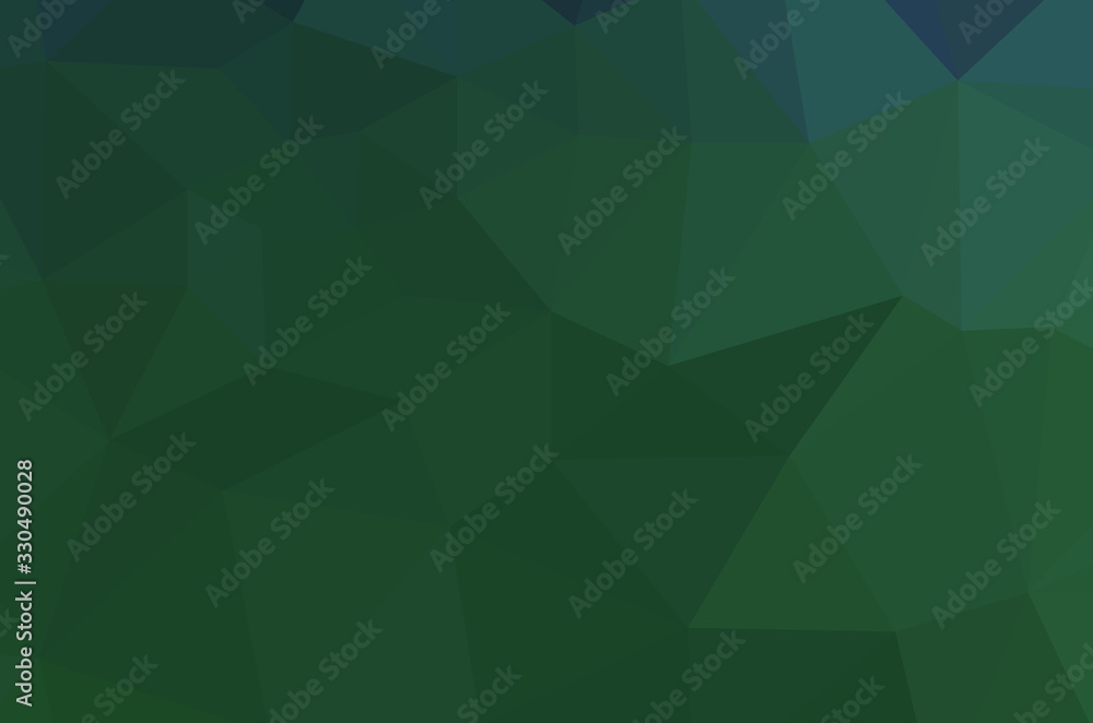 Gradient Green vector shining triangular layout. Glitter abstract illustration Gradient Green vector shining triangular layout. Glitter abstract illustration
