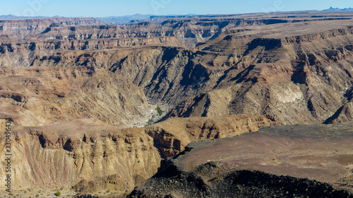 The Fish River Canyon (