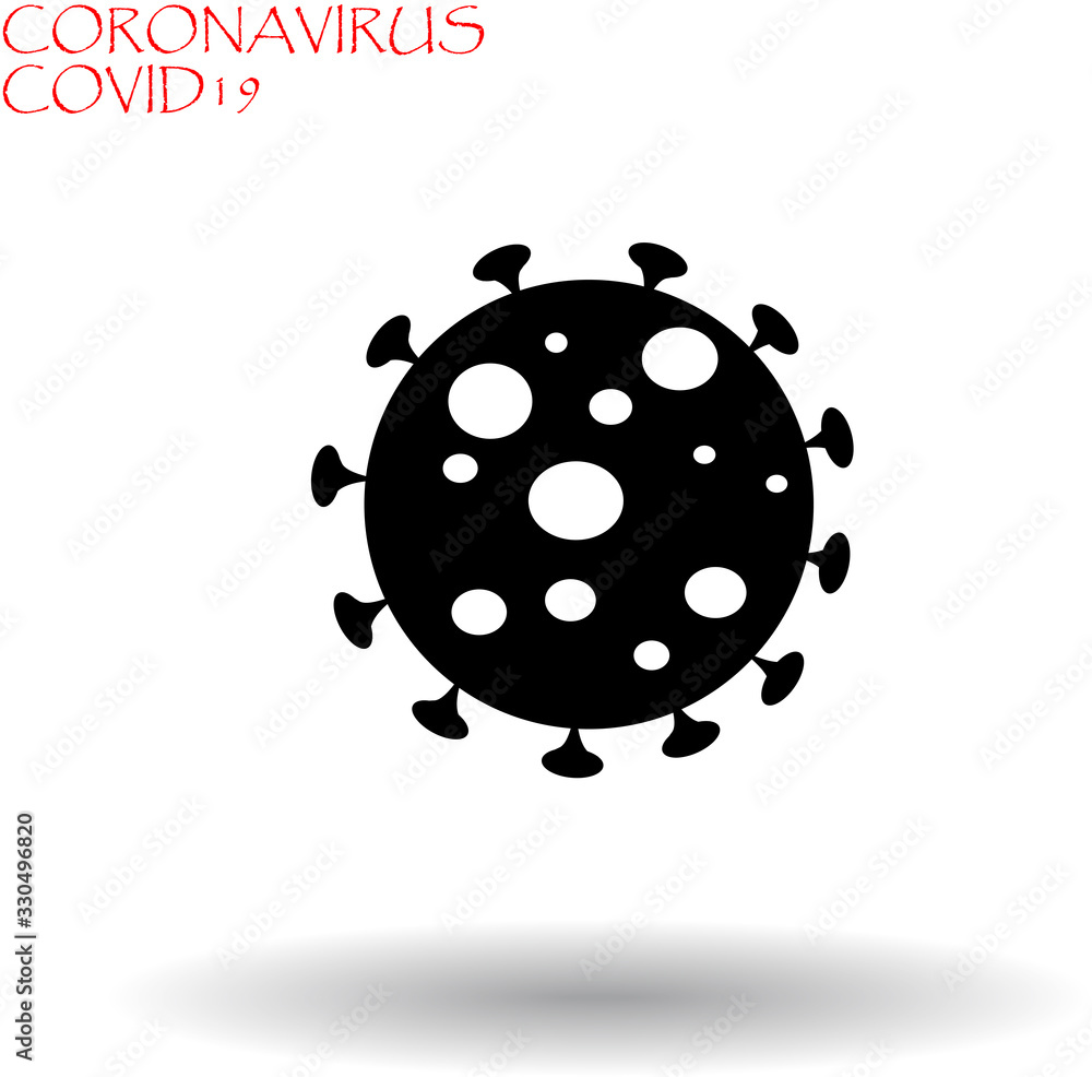 Stop coronavirus vector illustration Stop coronavirus vector illustration