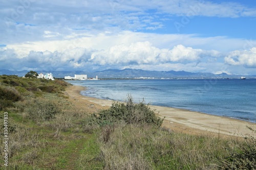 Beautiful Sea Side  View  Cyprus