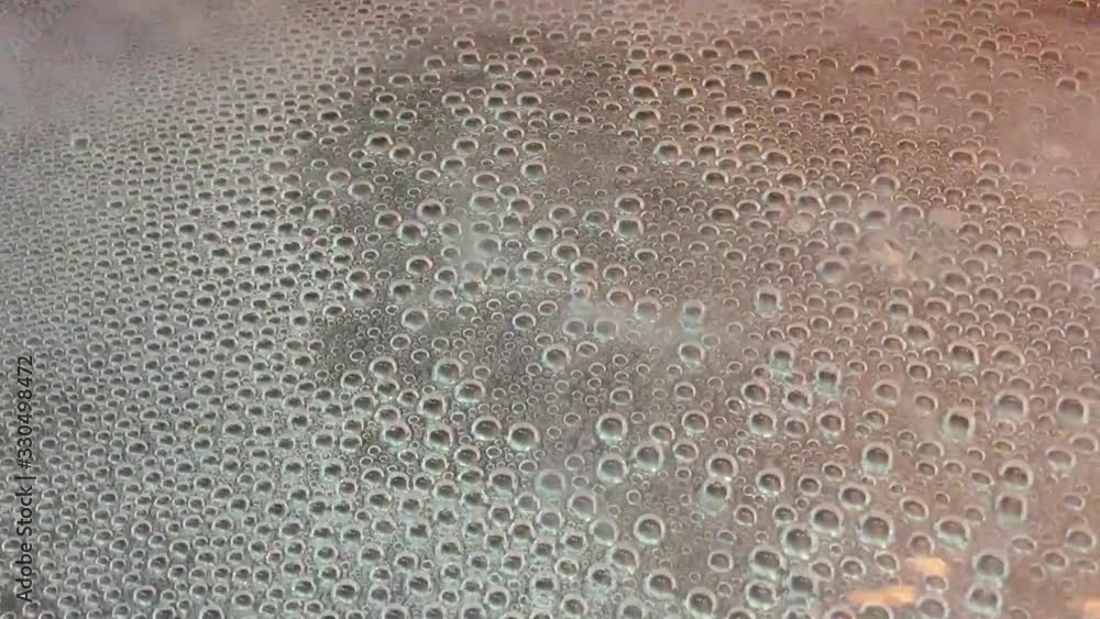 Bubbles in hot water with smoke. Physical concept Bubbles in hot water with smoke. Physical concept