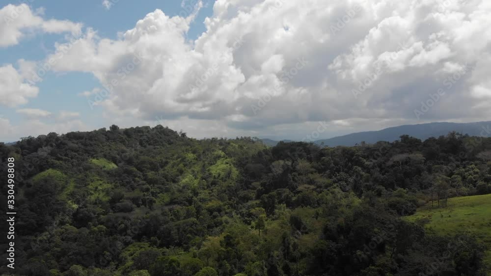 Costa Rica highland road in the mountains near Cerro de la Muerte mountain pass 4x4 driving Costa Rica highland road in the mountains near Cerro de la Muerte mountain pass 4x4 driving