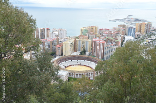 Bullring arena. Bullfighting. Malaga - Spain