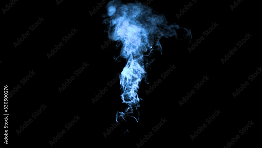 White (blue) steam spins and rises from the pan. Smoke abstract. Smoke cloud. White smoke on black background. Cigarette smoke. Fog background. Use blending mode. blue smoke. Realistic dry ice smoke . White (blue) steam spins and rises from the pan. Smoke abstract. Smoke cloud. White smoke on black background. Cigarette smoke. Fog background. Use blending mode. blue smoke. Realistic dry ice smoke .