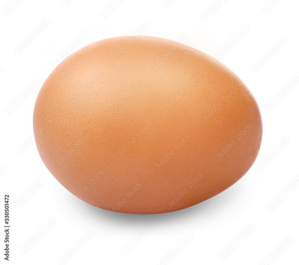 Fresh egg isolated on white background Fresh egg isolated on white background