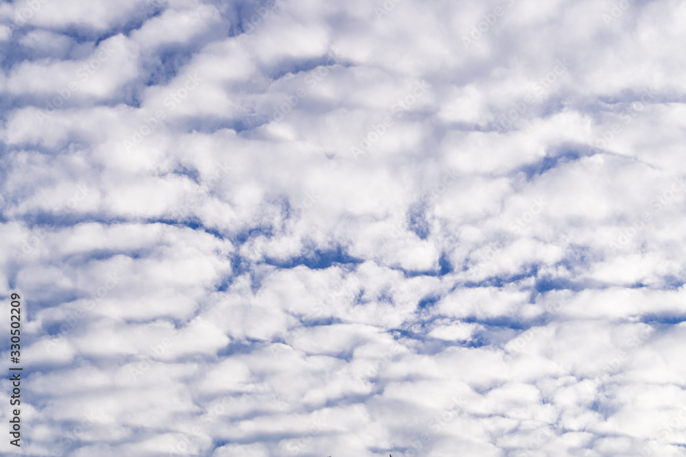 White and grey clouds formation White and grey clouds formation