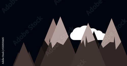 Mountains Panorame Abstract Random Placed Generative Art background illustration Free Download Mountains Panorame Abstract Random Placed Generative Art background illustration - GFXLoad