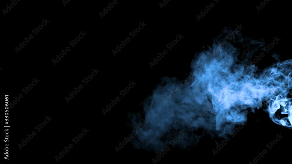 White (blue) steam spins and rises from the pan. Smoke abstract. Smoke cloud. White smoke on black background. Cigarette smoke. Fog background. Use blending mode. blue smoke. Realistic dry ice smoke . White (blue) steam spins and rises from the pan. Smoke abstract. Smoke cloud. White smoke on black background. Cigarette smoke. Fog background. Use blending mode. blue smoke. Realistic dry ice smoke .