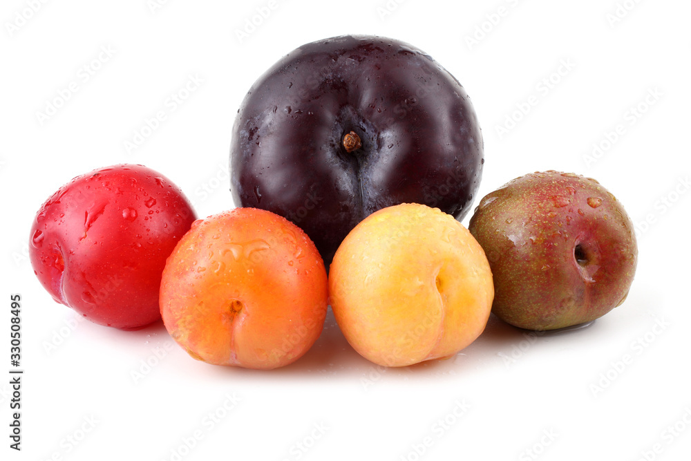 Group of plums Group of plums