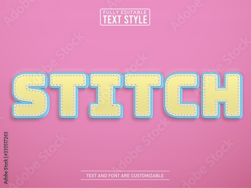 Rubber patch embroidery patch text effect