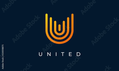 United Letter U Logo photo