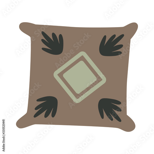 Pillow. Soft pillow. Vector illustration of pillow. Vector illustration