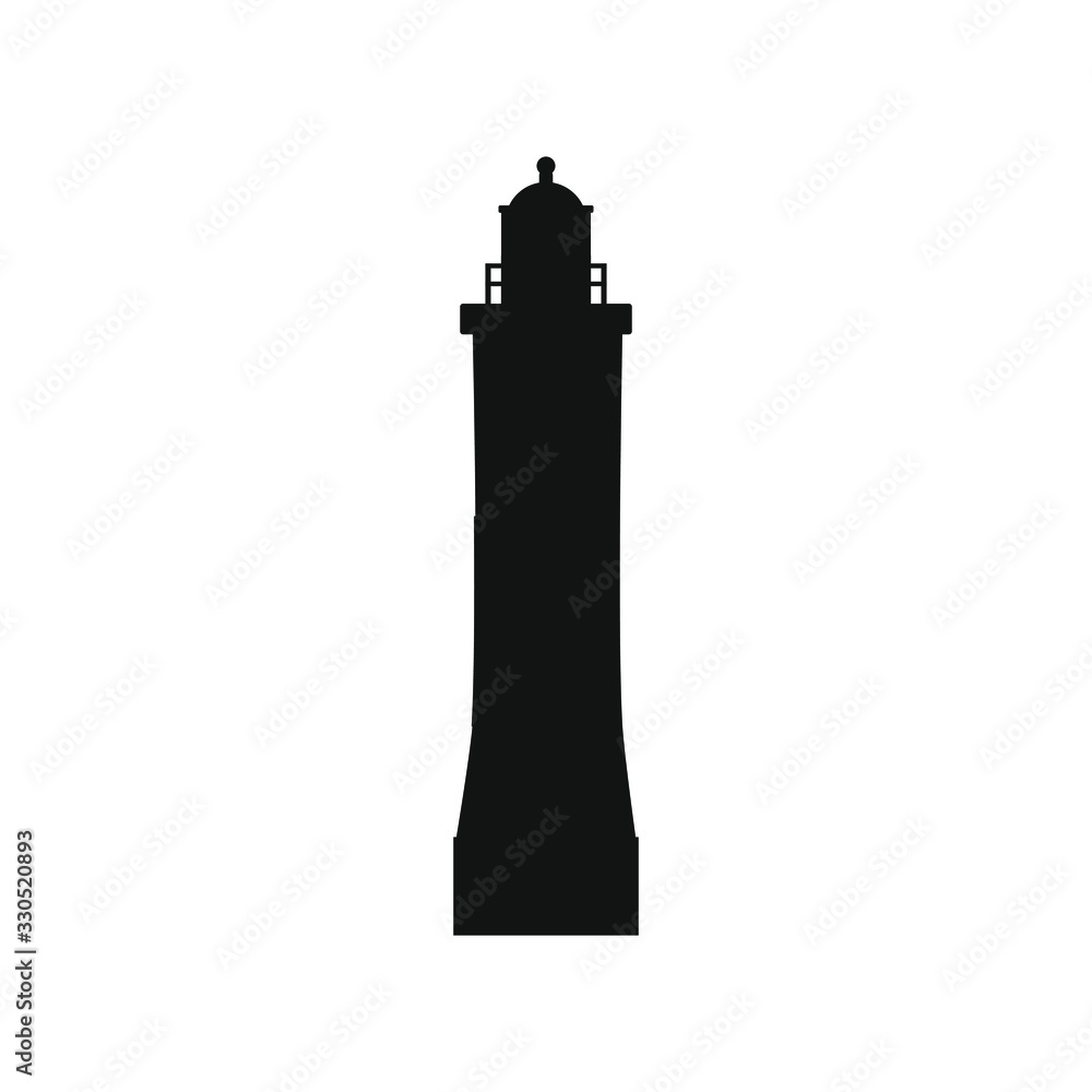 lighthouse end of the world in Tierra del Fuego in Argentina