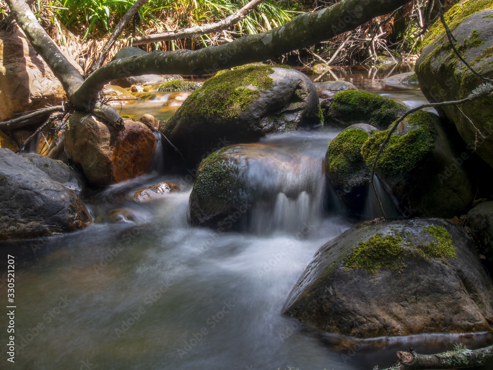 Multiple exposure of a rocky ravine located in the highlands near the town of Villa de Leyva in the central Andes of Colombia. Multiple exposure of a rocky ravine located in the highlands near the town of Villa de Leyva in the central Andes of Colombia.