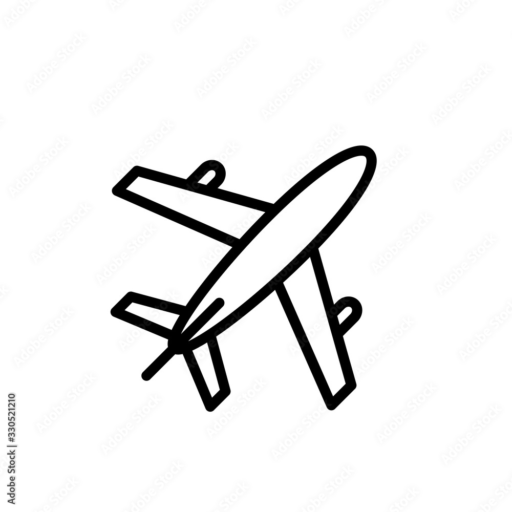 Vector illustration, plane icon design Vector illustration, plane icon design