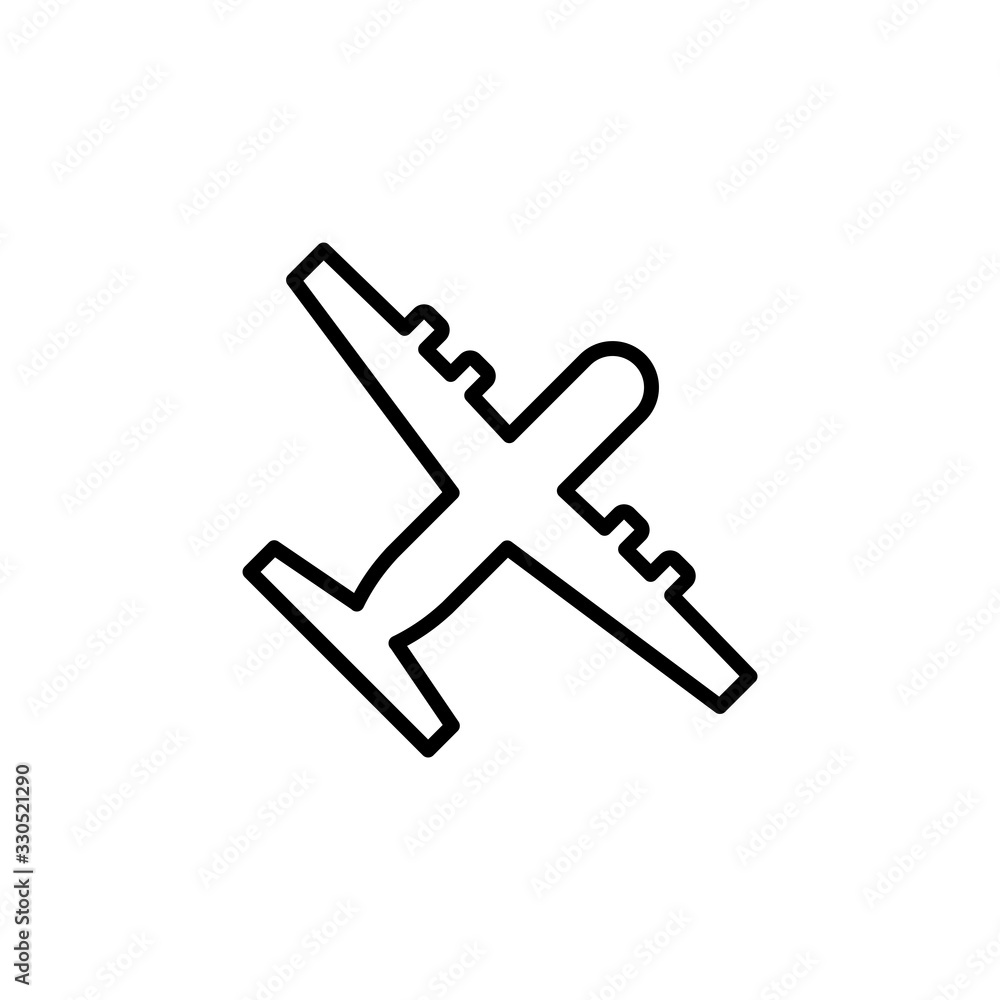 Vector illustration, plane icon design Vector illustration, plane icon design