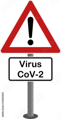 Achtung Virus CoV-2