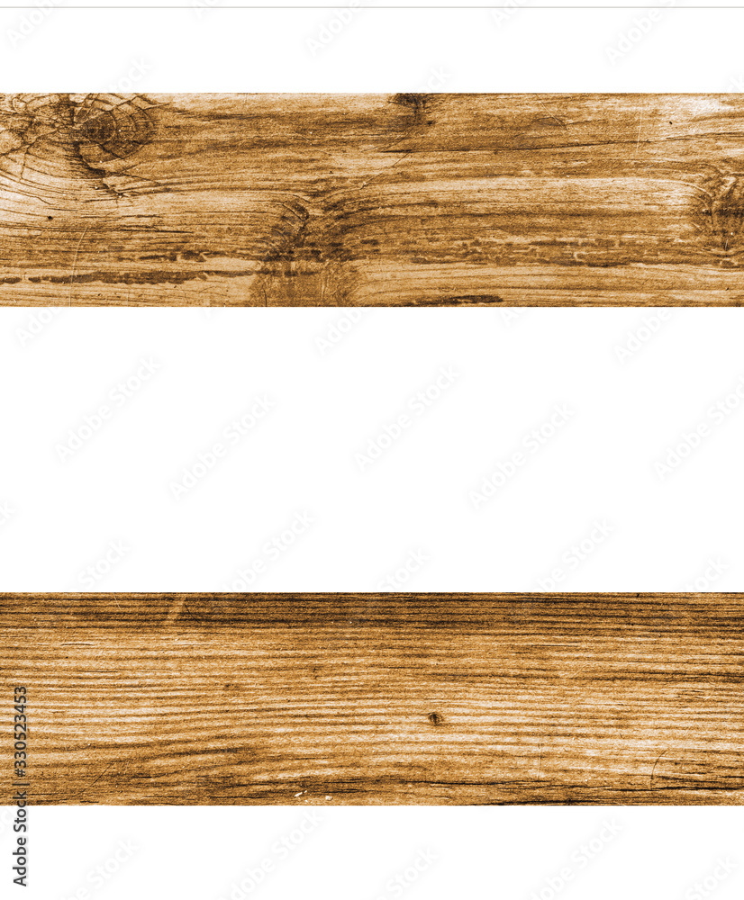 Naklejka premium set of wooden planks